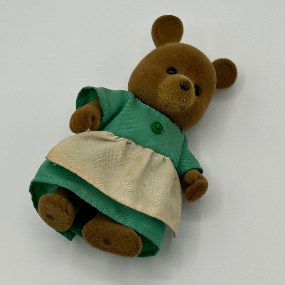 Vintage Maple Town Bobby Bear Family Set 5 Figures Miniature Collectible 1986 - Picture 6 of 13